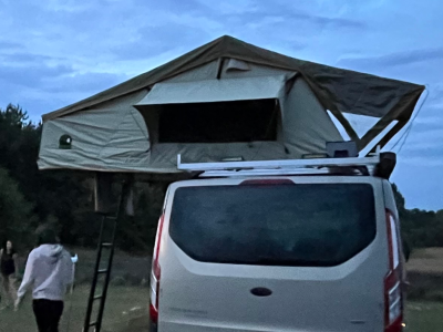 Střešní stan WildCamp Hudson 140 a předsíň