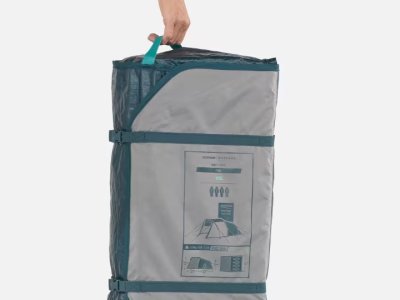 QUECHUA Prutový rodinný stan MH 100 XXL | 4 osoby